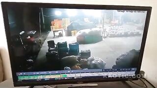 Warehouse Worker Gets Electrocuted
