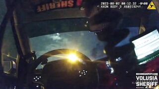 K9  Finds Driver After he Flees When he Almost hit a K-9 Deputy's Vehicle