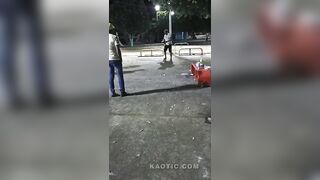 Man stabbed during fight