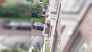 Neighbour kills one man and hurts a second one