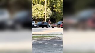 Road Rager Pulls Gun, Guy Doesn't Give a Fuck