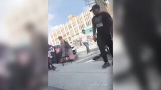 Bronx: a store owner is tired of robberies and decided to beat up a thief