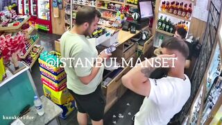 Fatal gang shooting at liquore store in Istanbul.