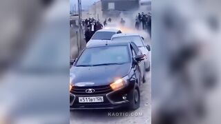 Vehicle Wars In Dagestan, Russia