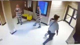 Camden County Officer  Shoving Inmate