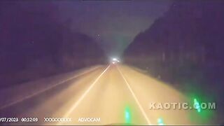 Stranger Gets Rammed By Dashcam Vehicle