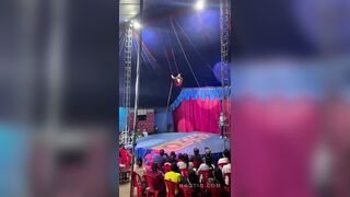 Mexican Acrobat Makes Critical Mistake