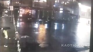 Old Woman Ran Over, Killed By Bus In Russia