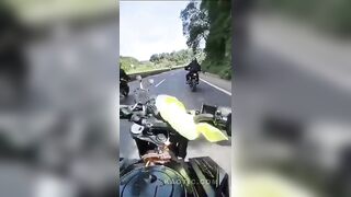 Biker Inadvertently Films Friend's Last Moments