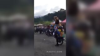 Stunt Goes Very Wrong in Venezuela
