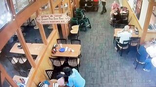 Georgia: Gwinnett County officer saves choking man at Golden Corral