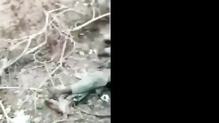 Ethiopian Soldier Shows Civilan He Shot In The Head Minutes Before