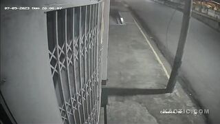 Wild Ending Of Police Chase In Ecuador