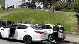 Brazen Smash and Grab in Broad Daylight San Fransisco