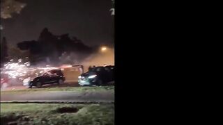 Minneapolis Cops Attacked With Fireworks