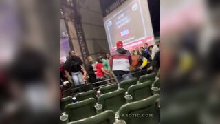 Fight breaks out at Lil Baby and Lil Durk concert.