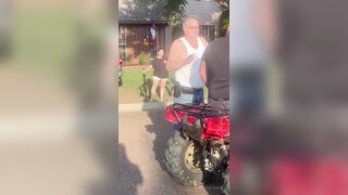 Armed With Rifle Mississippi Racist Woman Confronts Black amily On ATV