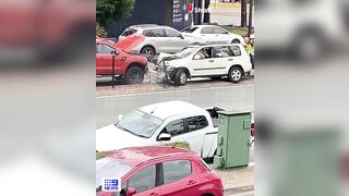 Australian Cop Punches Driver In The Face