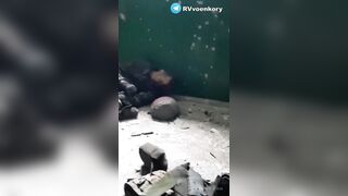 Chechens laugh at a dead Ukrainian with a higher captive brain