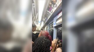 Apocalypse on NYC Subway Train