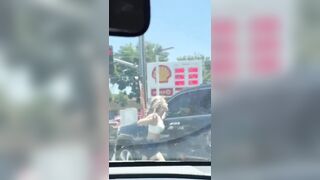 California Blonde Road Rage Incident