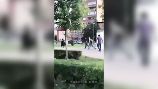 Fight Over A Girl
