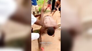 Ghana Students Unload on Hostel Thief