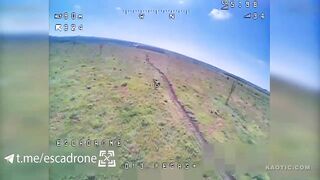 Another armored vehicle destroyed by FPV drone