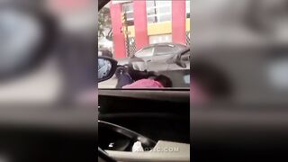 Road Rage Fight Breaks Out In Ecuador