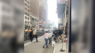 Jumped By Pushers in New York City