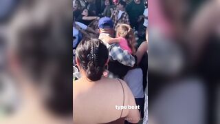 Fight Breaks ut At Santa Fe Fair