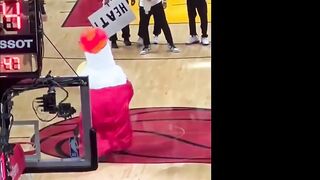 McGregor Sends Miami Heat Mascot to the Hospital