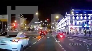 Girl On Scooter Hit By SUV