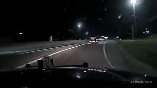 MSP trooper crashes while responding to wrong-way driver