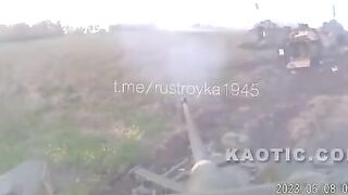 Ukrainian Armored Vehicles Ambushed