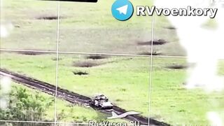 Destroyed Ukrainian tanks "Leopard"