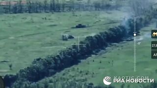 Destruction of the Ukrainian advancing militants