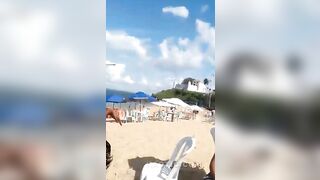 Rio Beach Girls Get Into A Fight