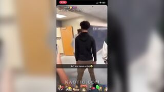 School Fight 2 vs 1