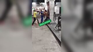 Citizens Arrest Of The Gas Station Thief