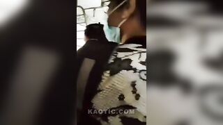 Man Invades the Woman Compartment in India