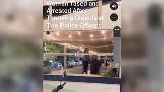Woman(?) Tased After Restaurant Freakout in NYC