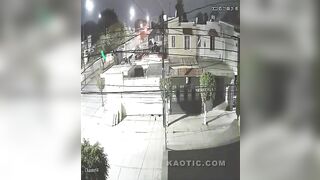 Drunk driver kills 2 in car crash(+CCTV)