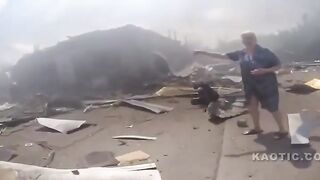 Consequences of the Russian missile strike on the Ukrainian military barracks