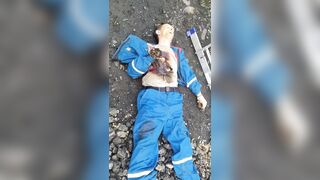 Russian Electrician Pumped With High Voltage