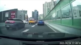 Road rage in Shanghai, China