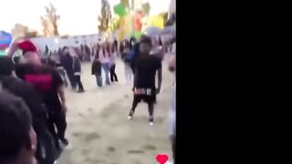 Fights Break Out at The Fair In California