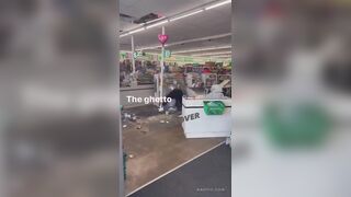 Fat Ass Whooped Inside The Dollar Tree