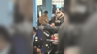 Naked Dude Picks A Fight Inside Miami Gym