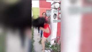 Side Girl In Red Caught By Wife